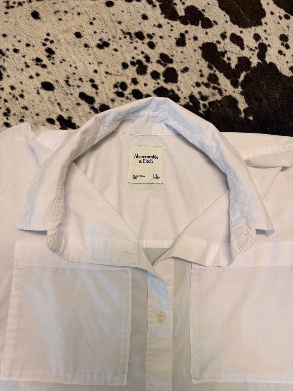 Abercrombie Cropped Button Up - Picture 2 of 2